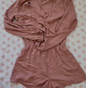 Forever 21 Size Small Tie Front Romper